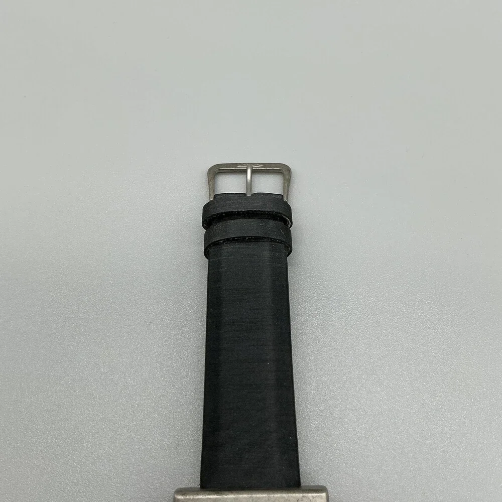 Projects Michael Graves Womens Watch 30mm Square Dial Silver Tone New Battery